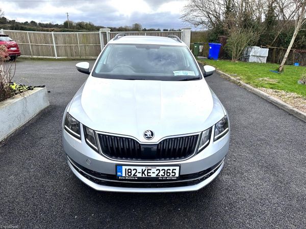 Skoda Octavia Estate, Diesel, 2018, Silver