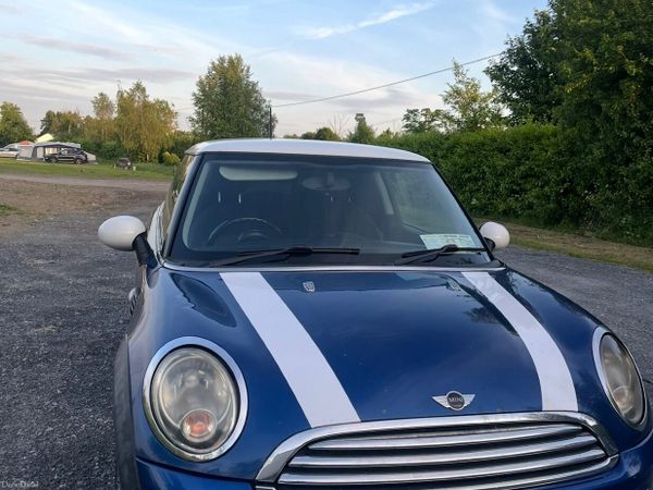 Mini Cooper Hatchback, Diesel, 2008, Blue