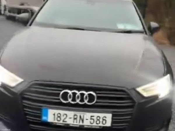 Audi A3 Hatchback, Diesel, 2018, Black