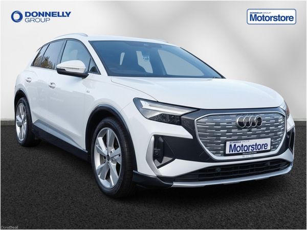 Audi Q4 Estate, Electric, 2022, White
