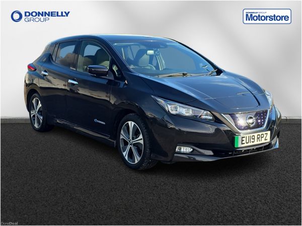 Nissan Leaf Hatchback, Electric, 2019, Black