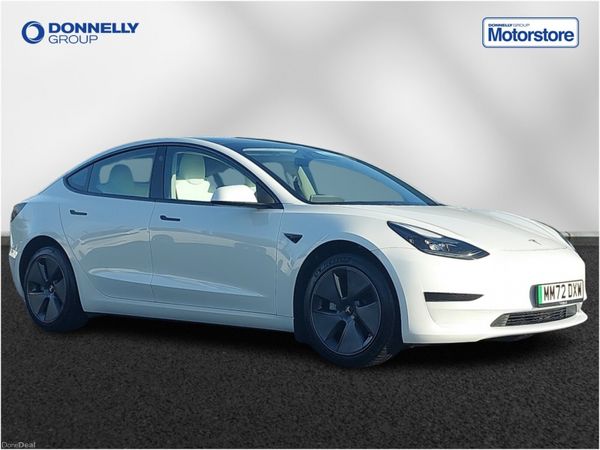 Tesla Model 3 Saloon, Electric, 2022, White