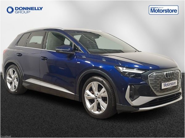 Audi Q4 Estate, Electric, 2022, Blue