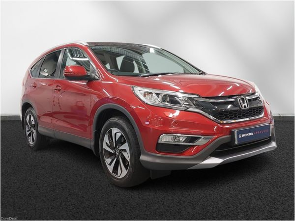 Honda CR-V Estate, Petrol, 2016, Red