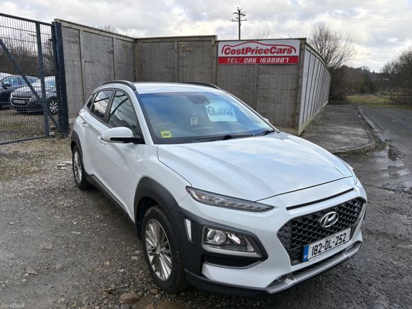Hyundai KONA MPV, Petrol, 2018, White