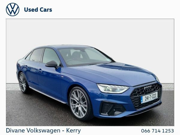 Audi A4 Saloon, Diesel, 2024, Blue