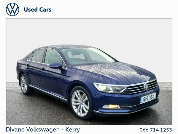Volkswagen Passat Saloon, Diesel, 2018, Blue