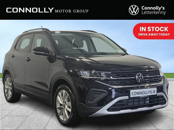 Volkswagen T-Cross Estate, Petrol, 2026, Black