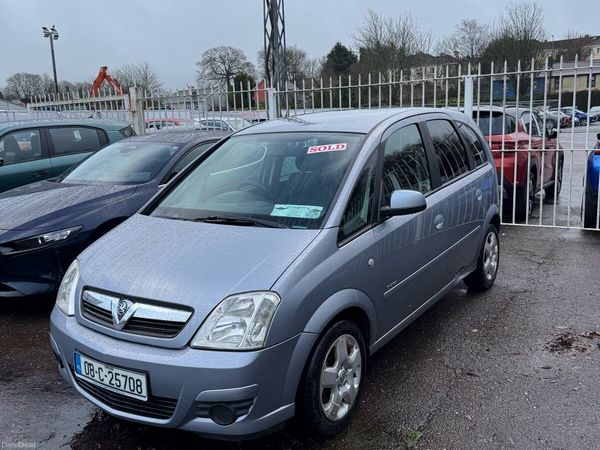 Vauxhall Meriva MPV, Petrol, 2008, Silver