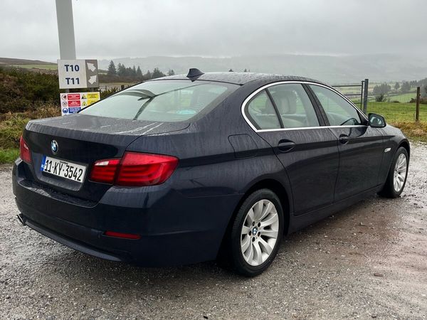 BMW 5-Series Saloon, Diesel, 2011, Blue