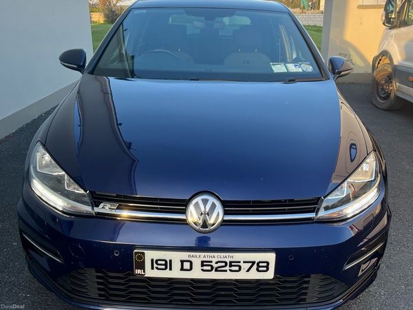 Volkswagen Golf Hatchback, Diesel, 2019, Blue