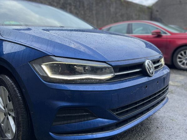 Volkswagen Polo Hatchback, Petrol, 2020, Blue