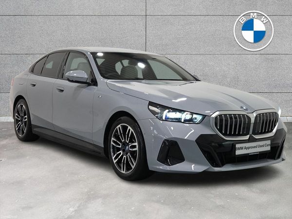 BMW 5-Series Saloon, Petrol Plug-in Hybrid, 2025, Grey