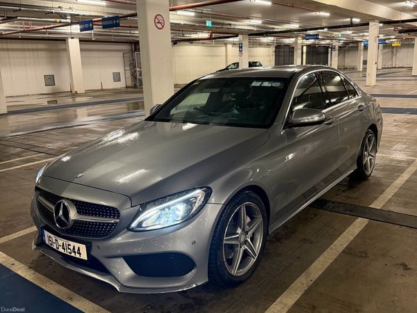 Mercedes-Benz C-Class Saloon, Diesel, 2015, Silver