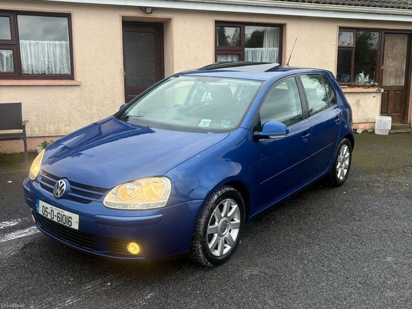Volkswagen Golf Hatchback, Petrol, 2005, Blue