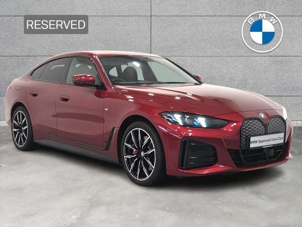 BMW i4 Hatchback, Electric, 2025, Red