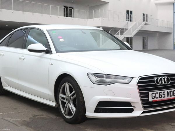 Audi A6 Saloon, Diesel, 2015, White