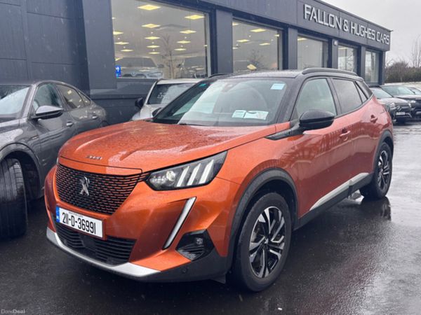 Peugeot 2008 SUV, Electric, 2021, Orange