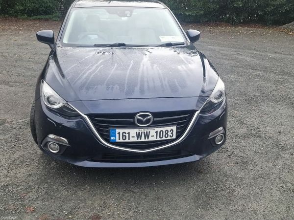Mazda Mazda3 Saloon, Diesel, 2016, Blue