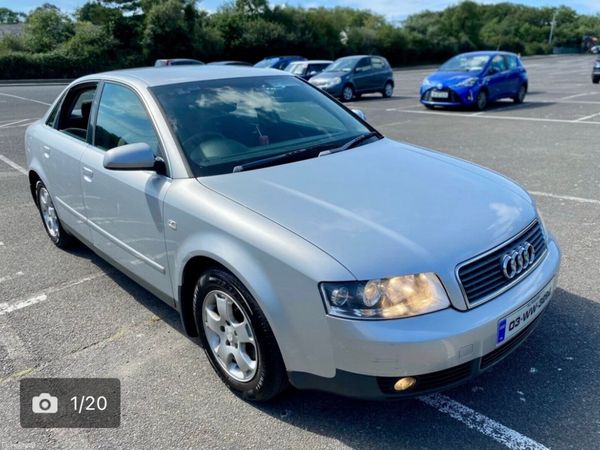 Audi A4 Saloon, Petrol, 2003, Silver