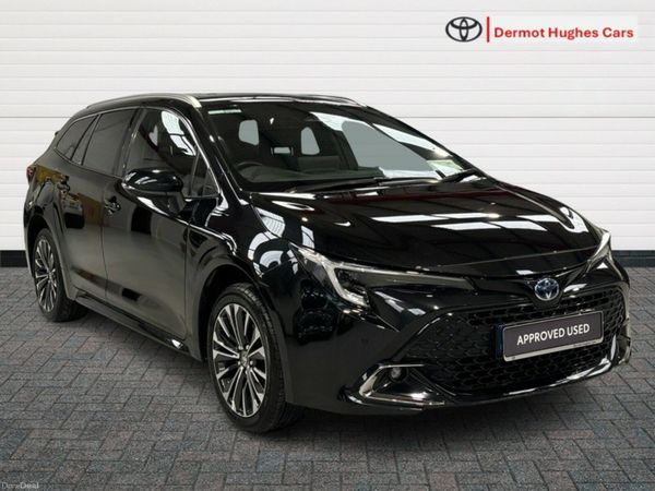 Toyota Corolla Estate, Petrol Hybrid, 2024, Black