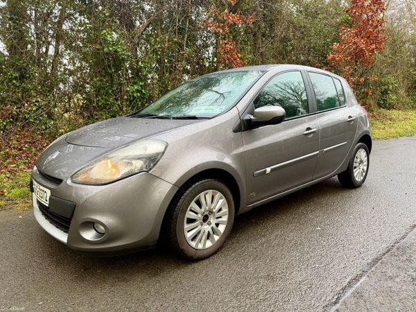 Renault Clio Hatchback, Ethanol Petrol, 2012, Grey