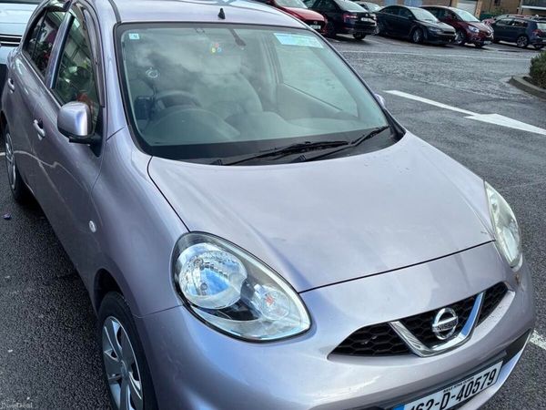Nissan March Hatchback, Petrol, 2016, Pink