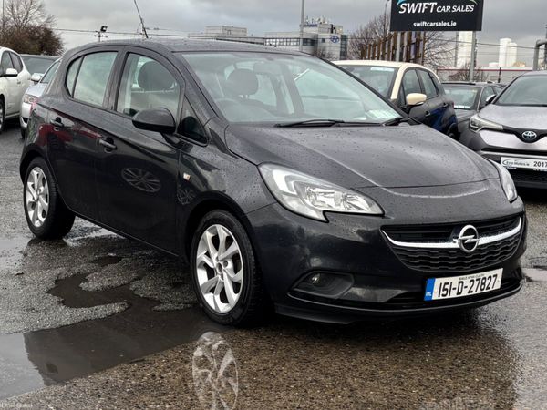 Opel Corsa Hatchback, Petrol, 2015, Black