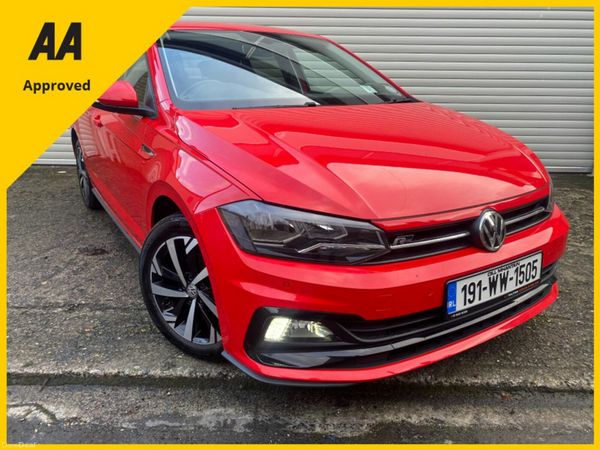 Volkswagen Polo Hatchback, Petrol, 2019, Red