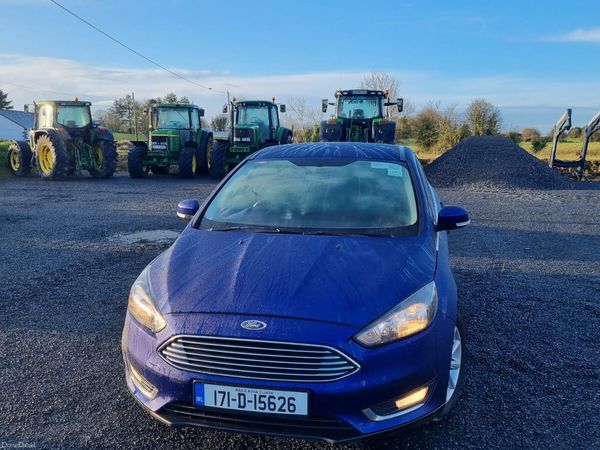 Ford Focus Hatchback, Diesel, 2017, Blue