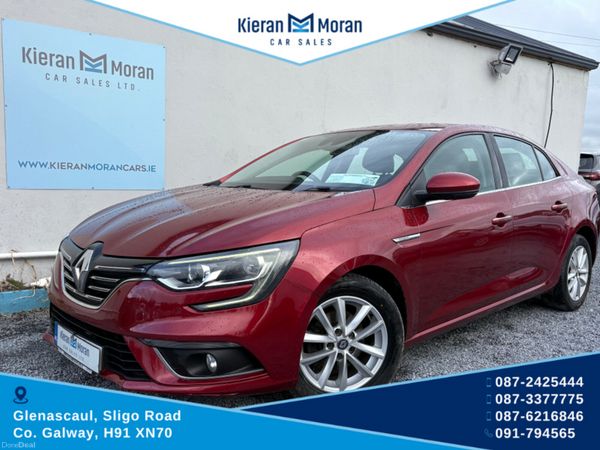 Renault Megane Saloon, Diesel, 2017, Red