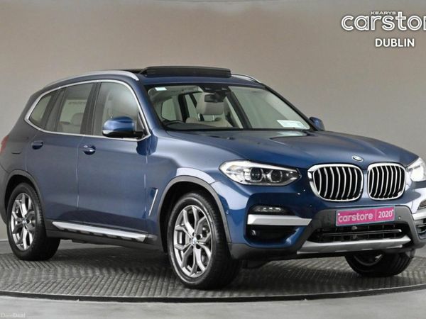 BMW X3 SUV, Petrol Plug-in Hybrid, 2020, Blue