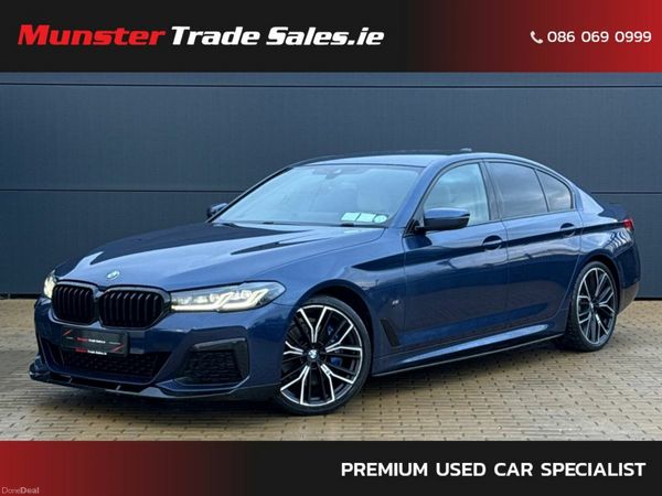BMW 5-Series Saloon, Diesel, 2022, Blue