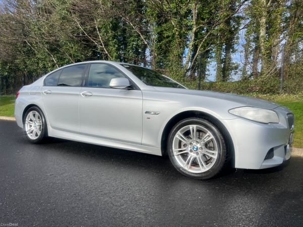 BMW 5-Series Saloon, Diesel, 2012, Silver