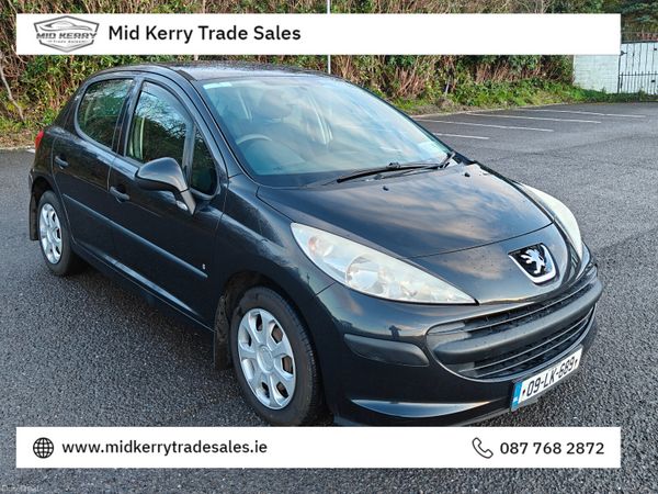 Peugeot 207 Hatchback, Petrol, 2009, Black