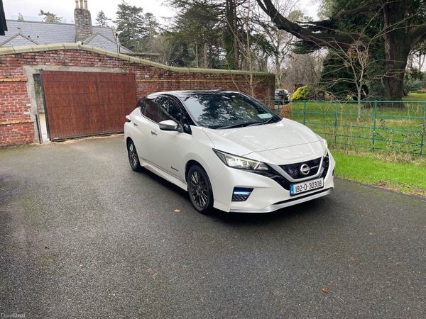 Nissan Leaf Hatchback, Electric, 2019, White