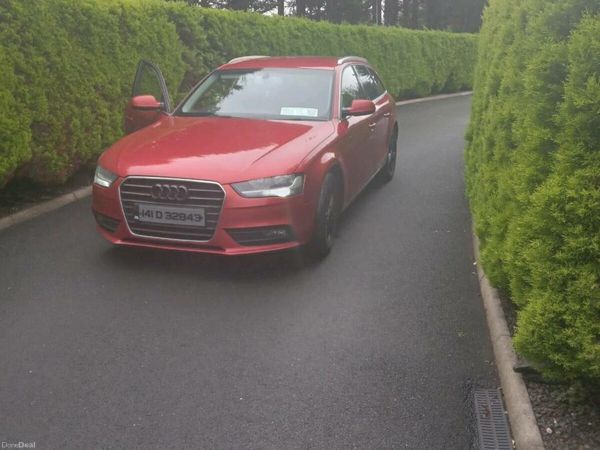 Audi A4 Estate, Diesel, 2014, Red