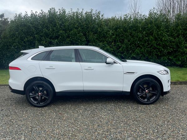 Jaguar F-Pace SUV, Diesel, 2017, White