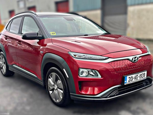 Hyundai KONA MPV, Electric, 2020, Red