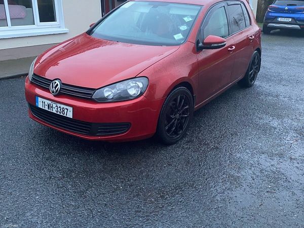 Volkswagen Golf Hatchback, Diesel, 2011, Red