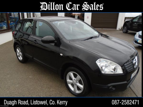 Nissan Qashqai Hatchback, Petrol, 2010, Black