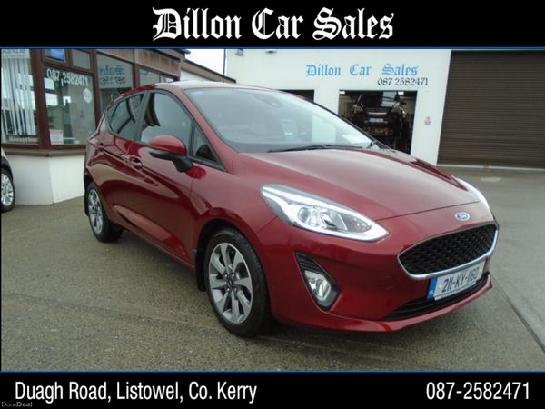Ford Fiesta Hatchback, Petrol, 2021, Red