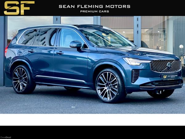 Volvo XC90 Estate, Petrol Hybrid, 2025, Blue