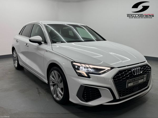 Audi A3 Hatchback, Petrol Plug-in Hybrid, 2022, White