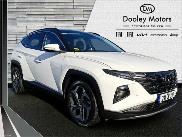Hyundai Tucson SUV, Petrol Plug-in Hybrid, 2024, White