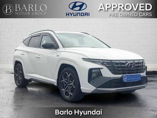 Hyundai Tucson SUV, Petrol Plug-in Hybrid, 2024, White