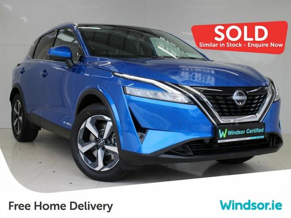 Nissan Qashqai SUV, Petrol Hybrid, 2024, Blue