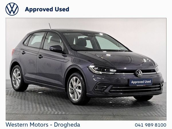 Volkswagen Polo Hatchback, Petrol, 2023, Grey