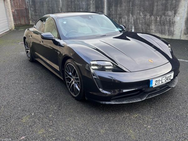 Porsche Taycan Saloon, Electric, 2021, Black