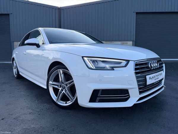 Audi A4 Saloon, Petrol, 2017, White